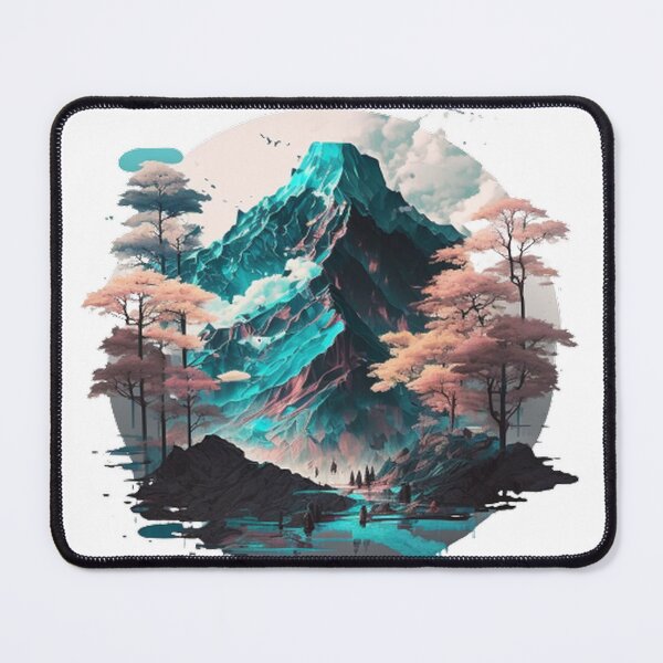 Item preview, "Harmony in Sakura: Captivating Japanese Landscapes on Redbubble" designed and sold by DesignHeaven24.