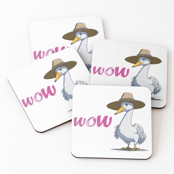 Item preview, WOW goose with hat designed and sold by Stefan Plach.