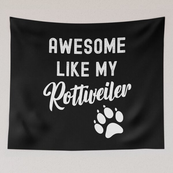 Item preview, Awesome Like My Rottweiler with Paw Rott Rottie Dog Breed Funny designed and sold by elvisg03.