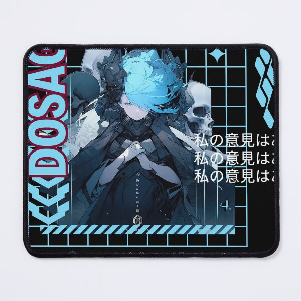 Item preview, dosage future blue skull anime girl  designed and sold by karpuz-design.