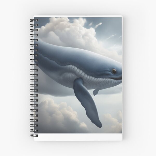 Item preview, A cloud shaped like the back of a whale on an overcast day designed and sold by ac-virtualshop.