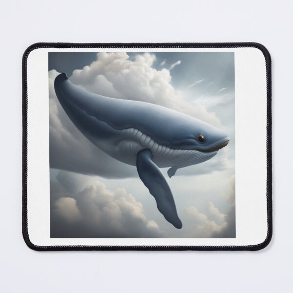 Item preview, A cloud shaped like the back of a whale on an overcast day designed and sold by ac-virtualshop.