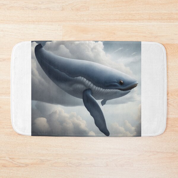 Item preview, A cloud shaped like the back of a whale on an overcast day designed and sold by ac-virtualshop.