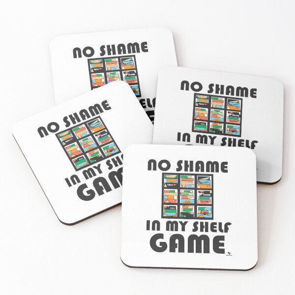 Item preview, No Shame Shelf Game Fun Gaming Motto designed and sold by mytshirtfort.