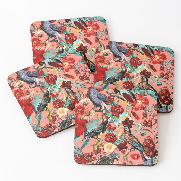 Item preview, French Floral & Bird Motif Pattern designed and sold by CMooreWorx.
