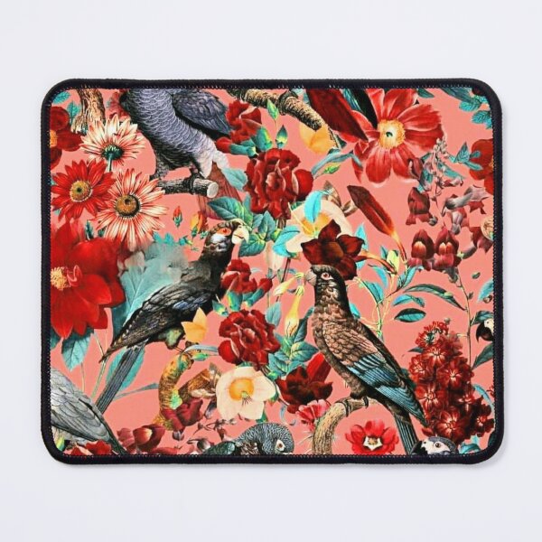 Item preview, French Floral & Bird Motif Pattern designed and sold by CMooreWorx.