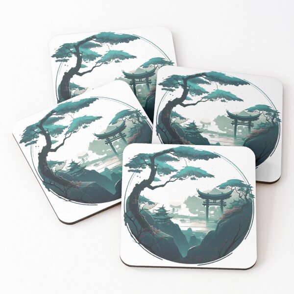 Item preview,   "Harmony in Sakura: Captivating Japanese Landscapes on Redbubble" designed and sold by DesignHeaven24.