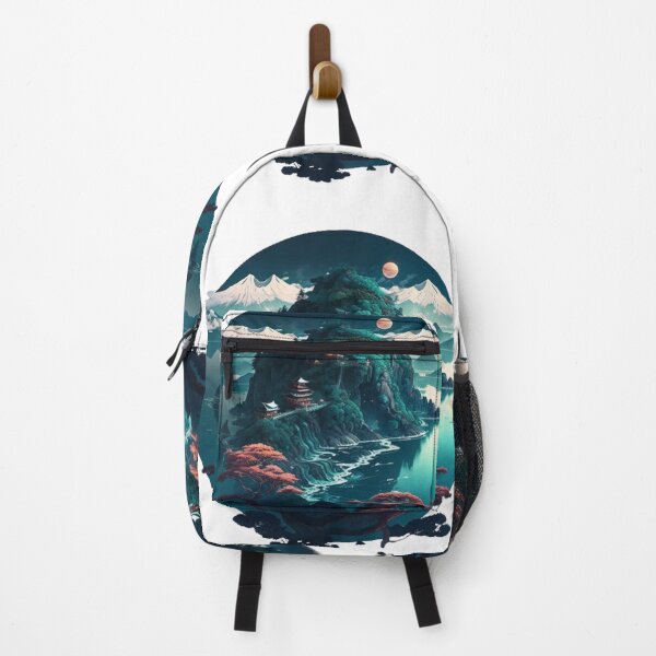 Item preview,   "Harmony in Sakura: Captivating Japanese Landscapes on Redbubble" designed and sold by DesignHeaven24.