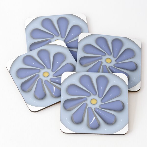 Item preview, Flower 3d effect inflated vinyl designed and sold by CaroReyes99.