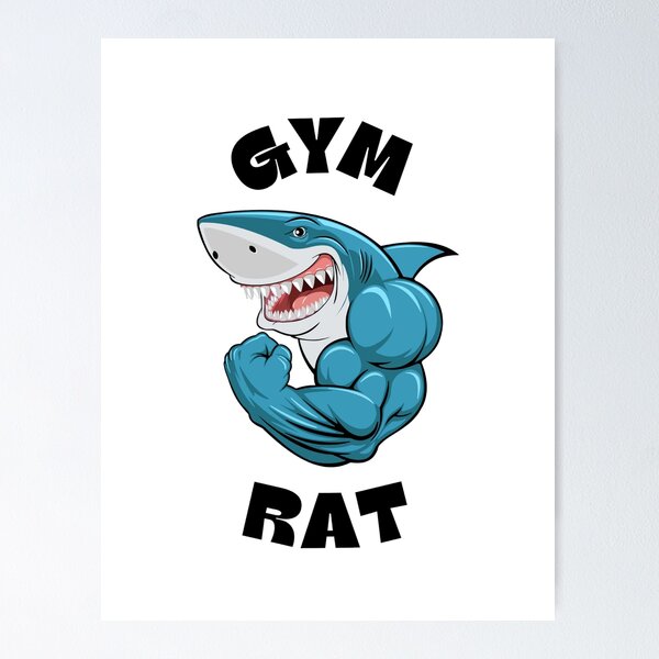 Gym Rat - Camiseta de entrenamiento para sentadillas