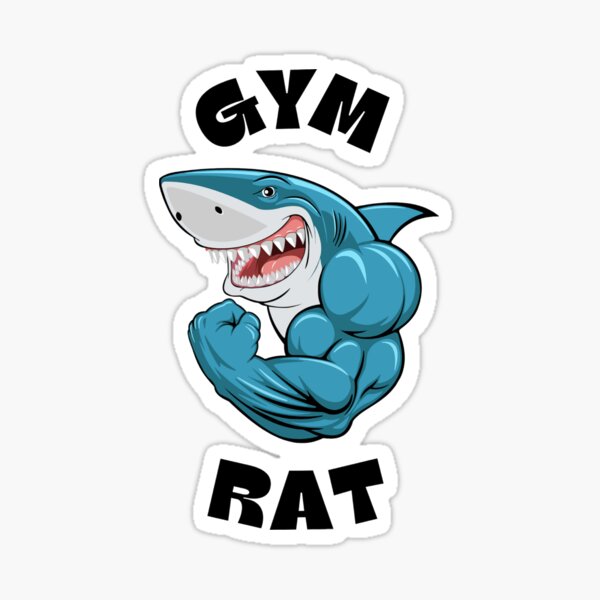 Gym Rats Sticker for Sale by Tony111