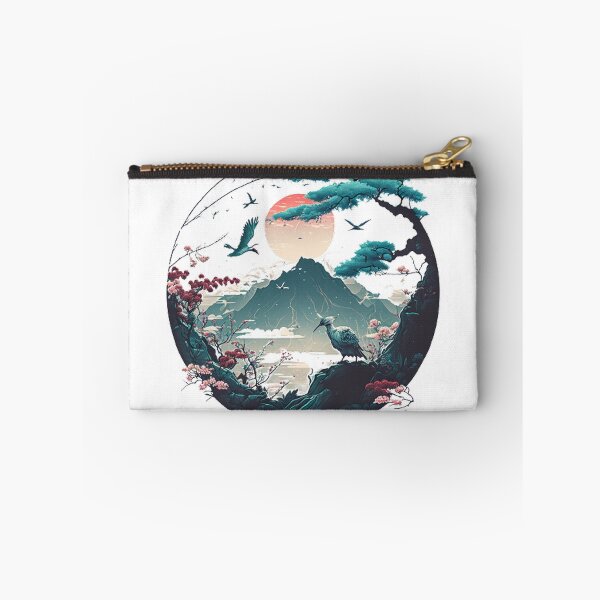 Item preview,   "Harmony in Sakura: Captivating Japanese Landscapes on Redbubble" designed and sold by DesignHeaven24.