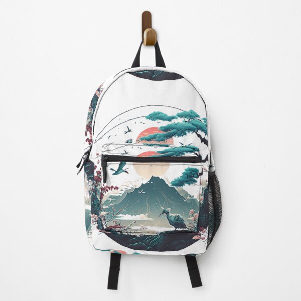Item preview, "Harmony in Sakura: Captivating Japanese Landscapes on Redbubble" designed and sold by DesignHeaven24.