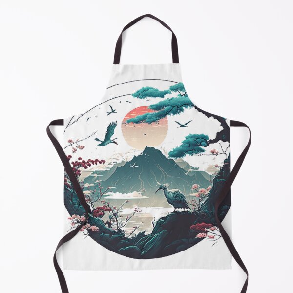 Item preview, "Harmony in Sakura: Captivating Japanese Landscapes on Redbubble" designed and sold by DesignHeaven24.