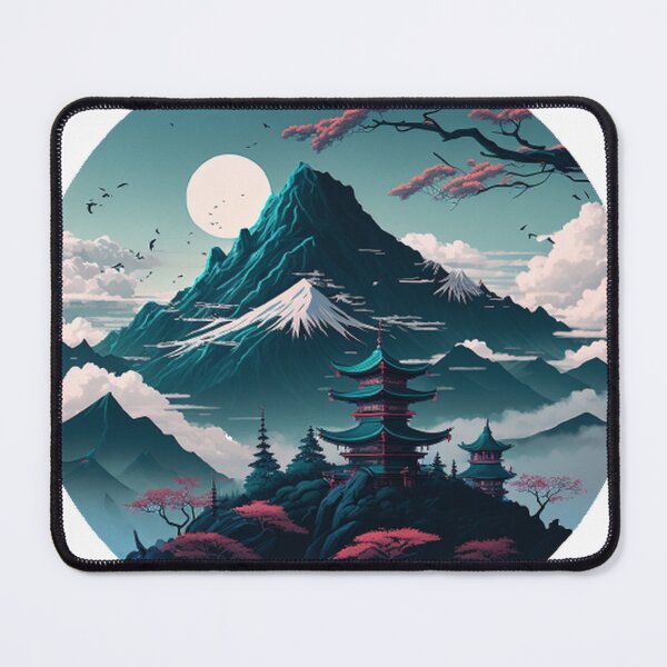 Item preview,   "Harmony in Sakura: Captivating Japanese Landscapes on Redbubble" designed and sold by DesignHeaven24.