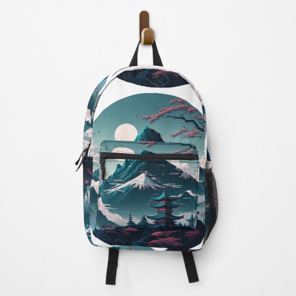 Item preview, "Harmony in Sakura: Captivating Japanese Landscapes on Redbubble" designed and sold by DesignHeaven24.