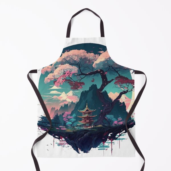 Item preview, "Harmony in Sakura: Captivating Japanese Landscapes on Redbubble" designed and sold by DesignHeaven24.