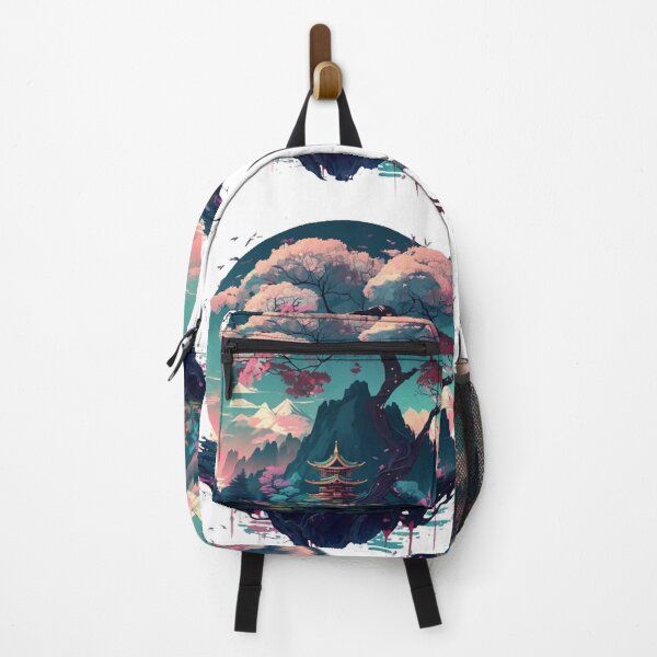 Item preview,   "Harmony in Sakura: Captivating Japanese Landscapes on Redbubble" designed and sold by DesignHeaven24.