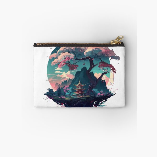 Item preview,   "Harmony in Sakura: Captivating Japanese Landscapes on Redbubble" designed and sold by DesignHeaven24.