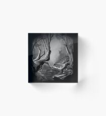 Piano Tree Acrylic Block
