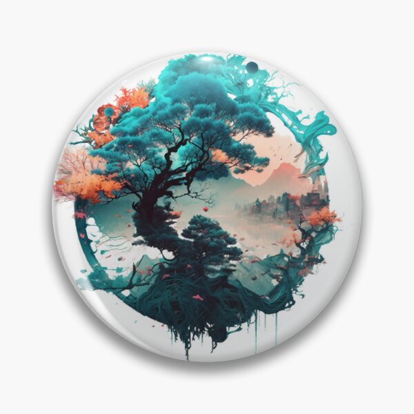 Item preview,  "Harmony in Sakura: Captivating Japanese Landscapes on Redbubble" designed and sold by DesignHeaven24.