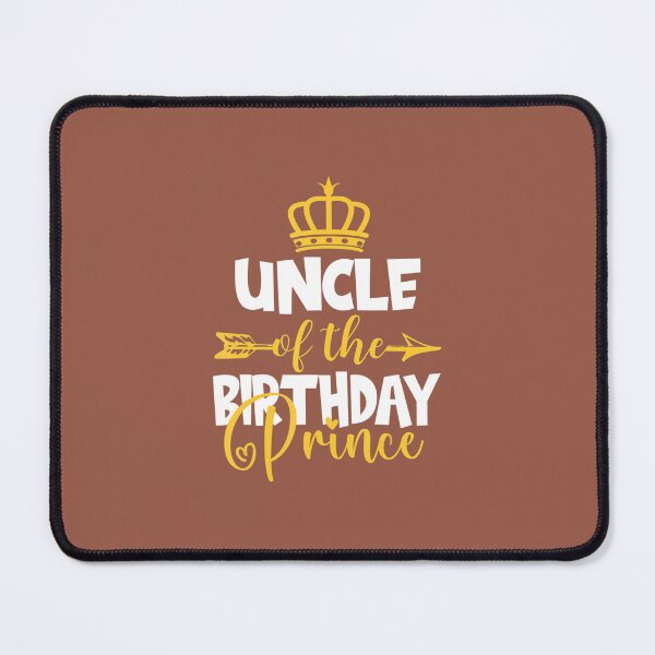 Item preview, Uncle of The Birthday Prince Bday Idea For designed and sold by wyspvxmxm20.
