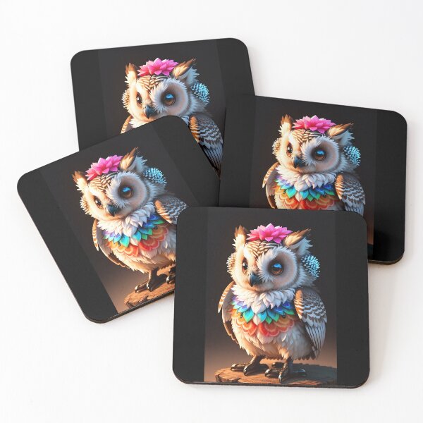 Item preview, Hey You've Found the Mystical Hedgehog Owl! It will Bring you Good Luck and Success if you Adopt it!  designed and sold by inurey.