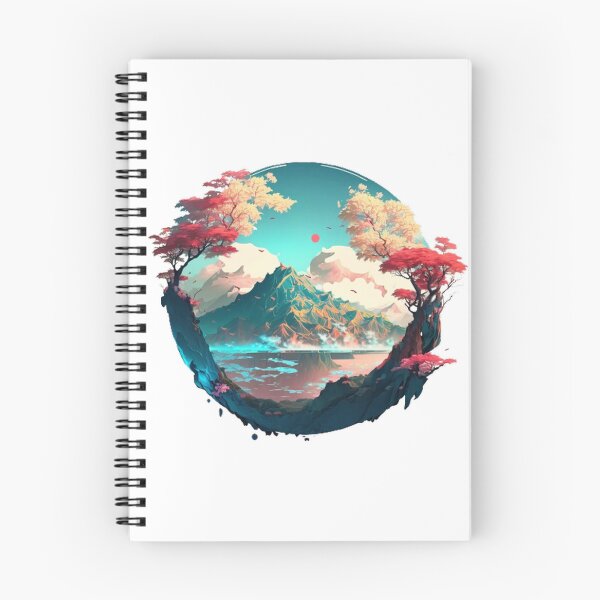 Item preview,  "Harmony in Sakura: Captivating Japanese Landscapes on Redbubble" designed and sold by DesignHeaven24.