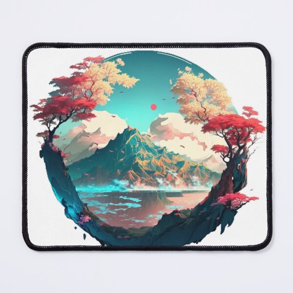 Item preview,  "Harmony in Sakura: Captivating Japanese Landscapes on Redbubble" designed and sold by DesignHeaven24.