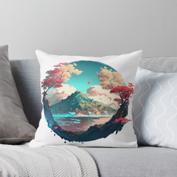 Item preview,  "Harmony in Sakura: Captivating Japanese Landscapes on Redbubble" designed and sold by DesignHeaven24.