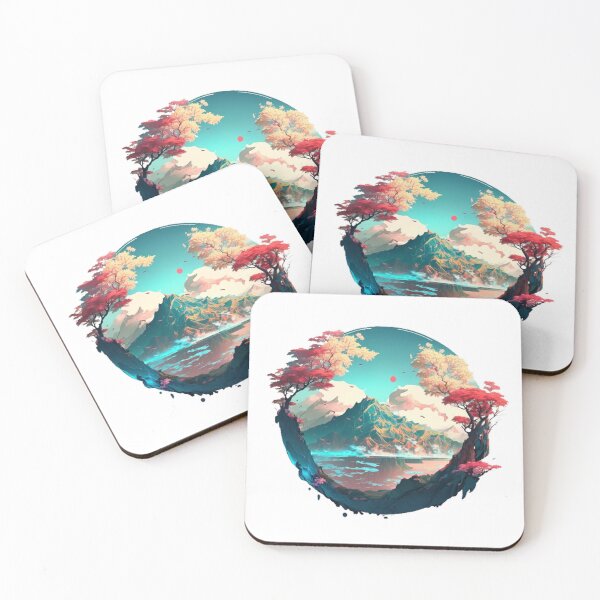 Item preview,  "Harmony in Sakura: Captivating Japanese Landscapes on Redbubble" designed and sold by DesignHeaven24.