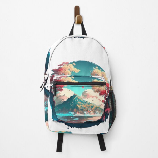 Item preview, "Harmony in Sakura: Captivating Japanese Landscapes on Redbubble" designed and sold by DesignHeaven24.