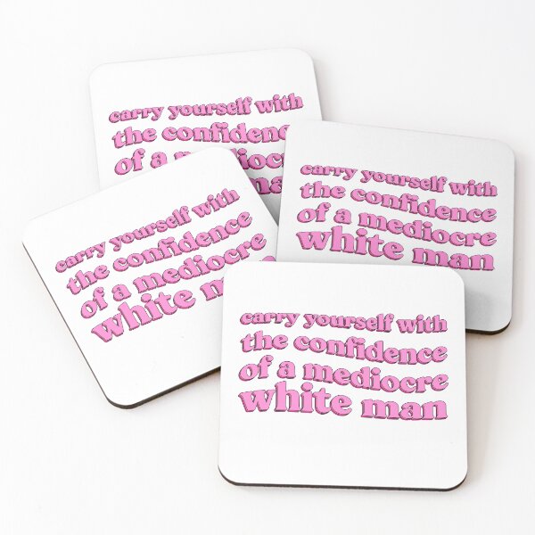Item preview, Mediocre White Man designed and sold by glitteredgold.