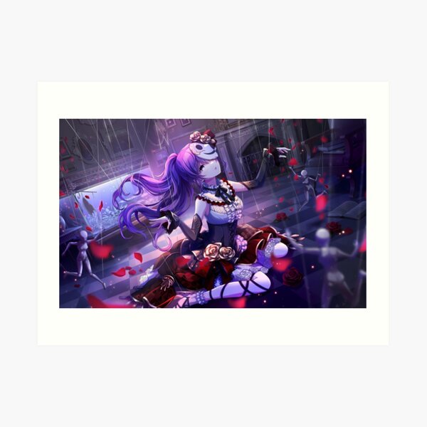 人物画　絵画　 「Imprisoned Marionette」 Mafuyu Asahina 