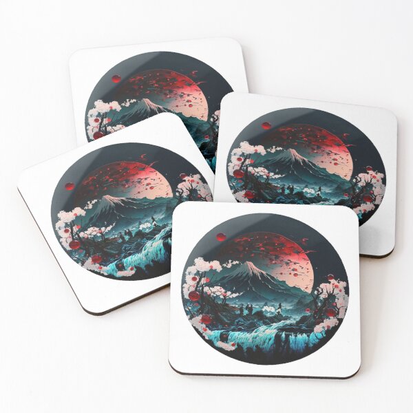 Item preview,  "Harmony in Sakura: Captivating Japanese Landscapes on Redbubble" designed and sold by DesignHeaven24.