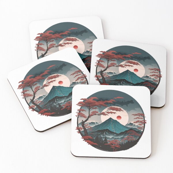 Item preview,  "Harmony in Sakura: Captivating Japanese Landscapes on Redbubble" designed and sold by DesignHeaven24.