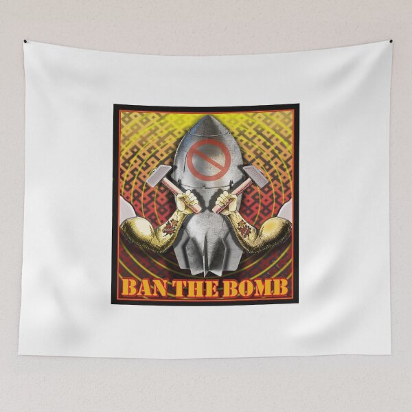 Item preview, BAN THE BOMB WORLD PEACE designed and sold by Larry Butterworth.