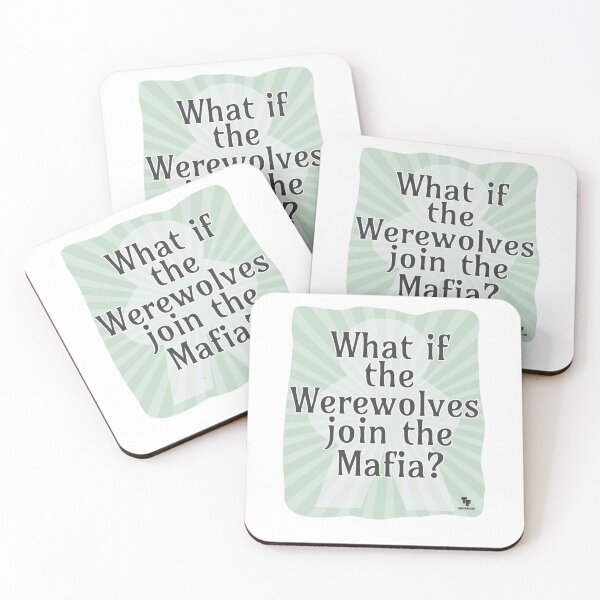 Item preview, Werewolves in the Mafia Gamer Quote designed and sold by mytshirtfort.