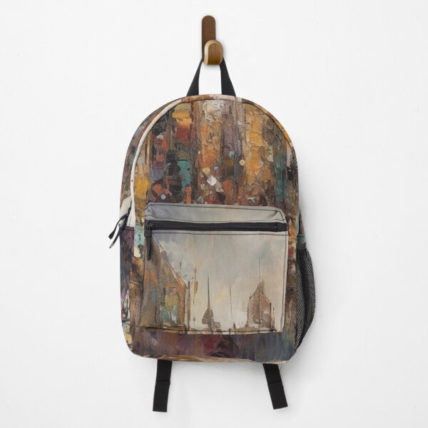 Item preview, Urban Emotion view: An Abstract Nature Inspired Cityscape designed and sold by Moisky Art.