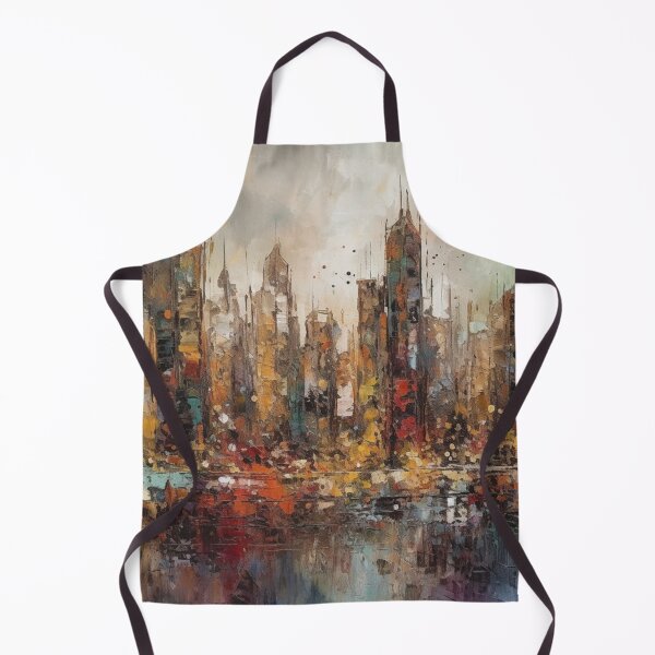 Item preview, Urban Emotion view: An Abstract Nature Inspired Cityscape designed and sold by Moisky Art.