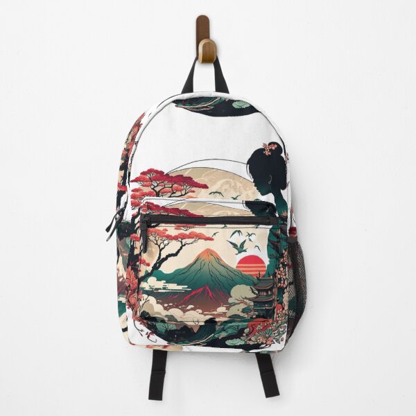 Item preview, "Harmony in Sakura: Captivating Japanese Landscapes on Redbubble" designed and sold by DesignHeaven24.