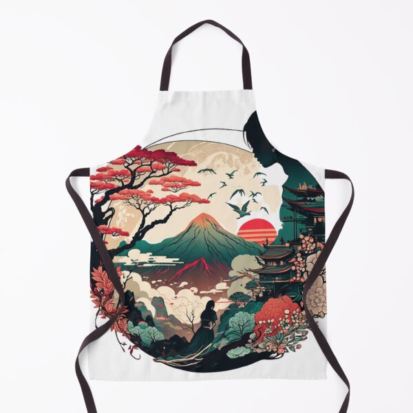 Item preview,  "Harmony in Sakura: Captivating Japanese Landscapes on Redbubble" designed and sold by DesignHeaven24.