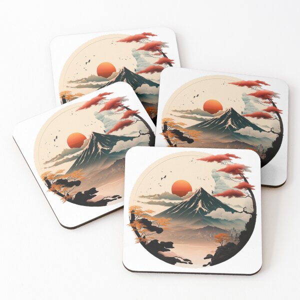 Item preview,  "Harmony in Sakura: Captivating Japanese Landscapes on Redbubble" designed and sold by DesignHeaven24.