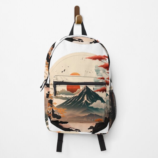 Item preview,  "Harmony in Sakura: Captivating Japanese Landscapes on Redbubble" designed and sold by DesignHeaven24.