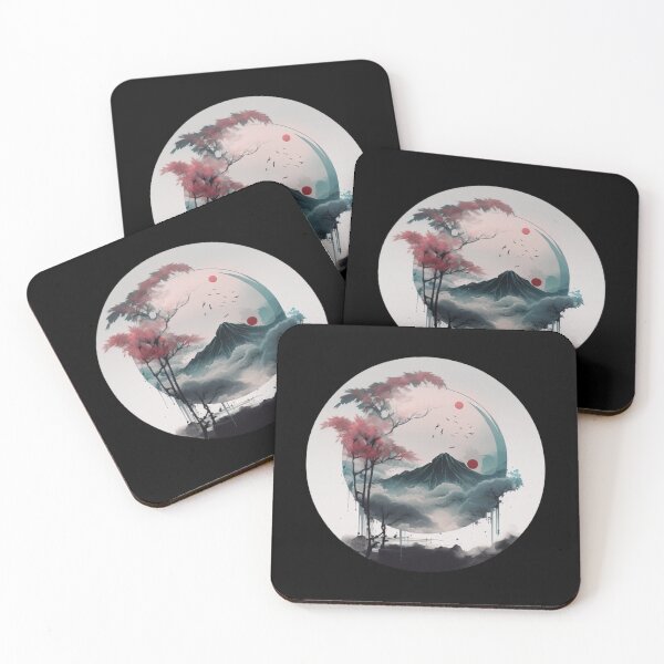 Item preview,   "Harmony in Sakura: Captivating Japanese Landscapes on Redbubble" designed and sold by DesignHeaven24.