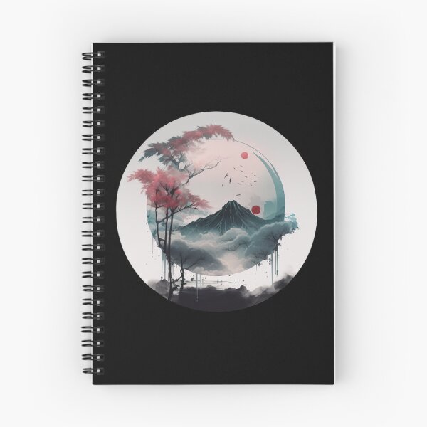 Item preview,   "Harmony in Sakura: Captivating Japanese Landscapes on Redbubble" designed and sold by DesignHeaven24.