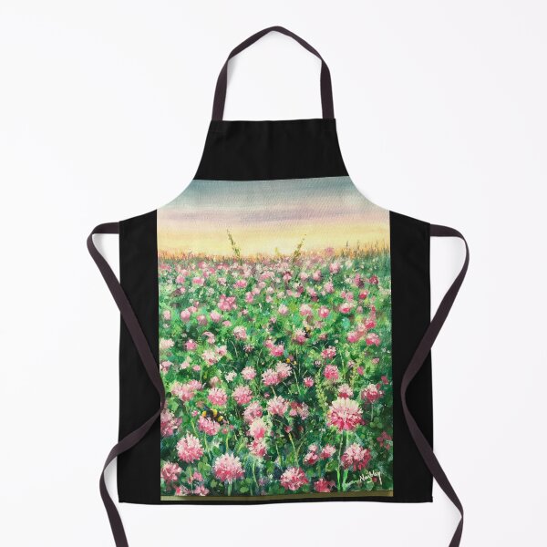 Item preview, Red Clover & Bumblebees designed and sold by Artdesrapides.