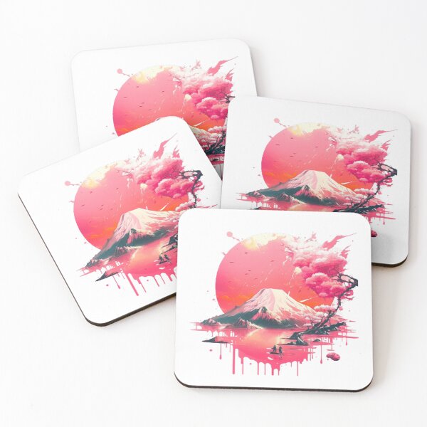 Item preview,  "Harmony in Sakura: Captivating Japanese Landscapes on Redbubble" designed and sold by DesignHeaven24.