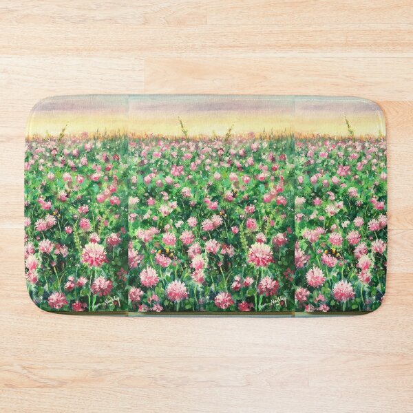 Item preview, Red Clover & Bumblebees designed and sold by Artdesrapides.