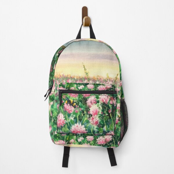 Item preview, Red Clover & Bumblebees designed and sold by Artdesrapides.